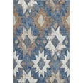 thumbnail image 2 of Addison Rugs Mayfield Premium Machine Washable Transitional Aztec Blue Rectangle Rug, 3' x 5', 2 of 7