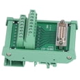 thumbnail image 1 of FLAMEEN Bloc d'Interface, Connecteur de Bloc Terminal, Connecteur d'En-tête Mâle de Bloc Terminal Module DC 60V DB15G7, 1 of 8