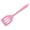 Pink, variant on Mini Non-stick High Quality Heat Resistant Slotted Silicone Turners Cooking Spatula, Spatula Cookware for Cooking Fish, Eggs, Steak, Pancakes and More, 1Pc, Available in 9 Colors(Red,8.1x2.1")