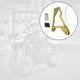 thumbnail image 3 of Cubierta de piñón delantero para BMW S1000RR 09-17 HP4 2012-2016 S1000XR 14-17 Oro, 3 of 9
