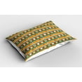 thumbnail image 2 of Ambesonne Tribal Pillow Sham, Native and Motif, 26" X 20", Multicolor, 2 of 2