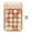 Milk Tea, variant on Rupoun 2.4GHz Wireless Numeric Keypad 18 Keys Retro Typewriter Round Keycaps Mini Number Keyboard with USB Receiver for Laptop Notebook Desktop Financial Accounting Milk Tea Color 7.09 in / 18 cm