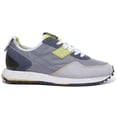 thumbnail image 2 of Replay Tag81 Men's Lace Up Soft Cushioned Trainers In Grey Size 11, 2 of 6