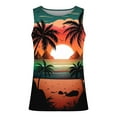 thumbnail image 4 of Njoeus Palm Tree Men's Tank Tops Summer Sleeveless Hawaiian Shirts for Men Big & Tall Shirts Novelty Graphic Tees Tanks S-4XL, 4 of 4