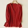 thumbnail image 4 of Formal Cardigan Sweater Dresses for Women Thick Sweater Cardigan plus Size Short Cardigan Summer Sweaters for Women Open Front Light Sweaters for Women Open Front Titanium Snap Cardigan Sweaters for, 4 of 4
