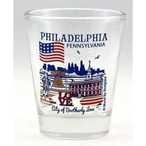 Philadelphia Pennsylvania Great American Cities Collection Shot Glass