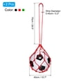 thumbnail image 2 of Unique Bargains Filet d'Entraînement de Soccer Solo, Filet de Pratique de Soccer Taille 3, 4, 5, Rouge, Noir, Vert 1Pcs, 2 of 5