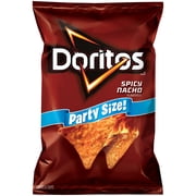 Doritos Spicy Nacho Flavored Tortilla Chips, 16 Oz.
