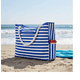 thumbnail image 1 of Bolso Playa Para Mujer Hombro Y Mano Con Bolsillo Compras Xtellar azul, 1 of 3