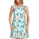 thumbnail image 1 of Fotbe Sea Shells 2 Vestido de Verano sin Mangas para Mujer – Vestido Midi Línea A, Estilo Camiseta Floral, Vestido Playero Casual y Fluido, 1 of 7