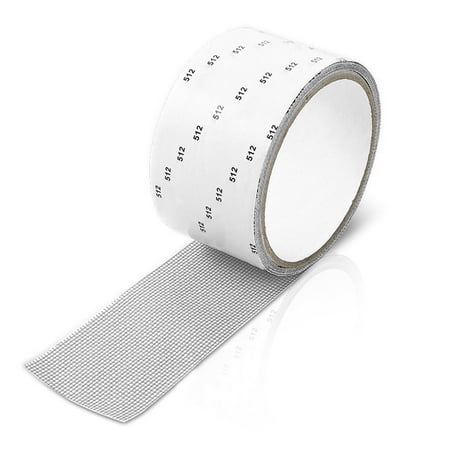 

10PCS Window Screen Patch Window Mesh Strong Adhesive 3-Layer Repair Tape Fiberglass High Low Temperature Resistant Grey