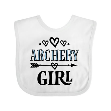 

Inktastic Archery Girl Bow Hunting Gift Baby Girl Bib