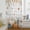 Orange, variant on Orange Blue Pumpkins Fall Sheer Curtains 63 Inch Length, Light Filtering Voile Curtain Panel, Thanksgiving Maple Leaf Retro Rod Pocket Drapes Window Treatments for Living Room Bedroom 52"x63"