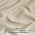 thumbnail image 3 of The Great American Store King Pillow Cases Solid Beige - 8 Pack - Envelope Closure - Soft Brushed Microfiber Fabric - Shrinkage and Fade Resistant Pillow Cases King Size 20 X 40 Inches, 3 of 4