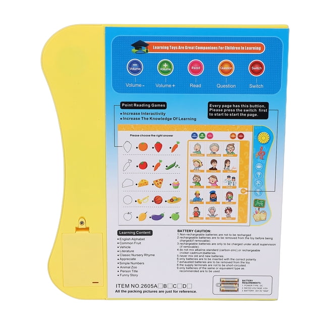 Sonido Interactivo Audio Sonido Libro Parlante Pluma Libro Conjunto Niños Educación Temprana Aprendizaje Juguete Electrónico