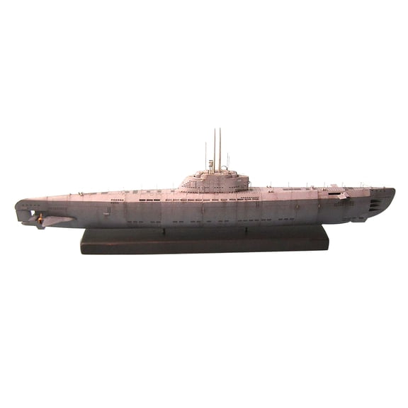 JIAHAOO Scale Model Paper Kit U-2536 U-boot Type XXI Submarine for Military Hobbyists and Collectors Accurate Design 35cm