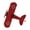 Red, variant on ,Metal Biplane Plane Aircraft Model Hanging Airplanes Ornament Desktop Decors