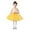 R45/Yellow, variant on Vividxx Toddler Girls Dresses Summer Casual Dress With Floral Printed Puff Sleeves And Elastic Waist For Toddler Kids Party 3-4 Years
