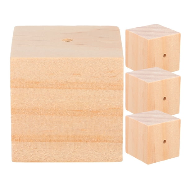 4pcs Mesa de decoración de bases de decoración de múltiples usos Mesa de decoración de madera