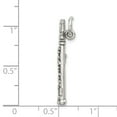 thumbnail image 3 of FB Jewels Sterling Silver Antiqued Clarinet Charm, 3 of 4