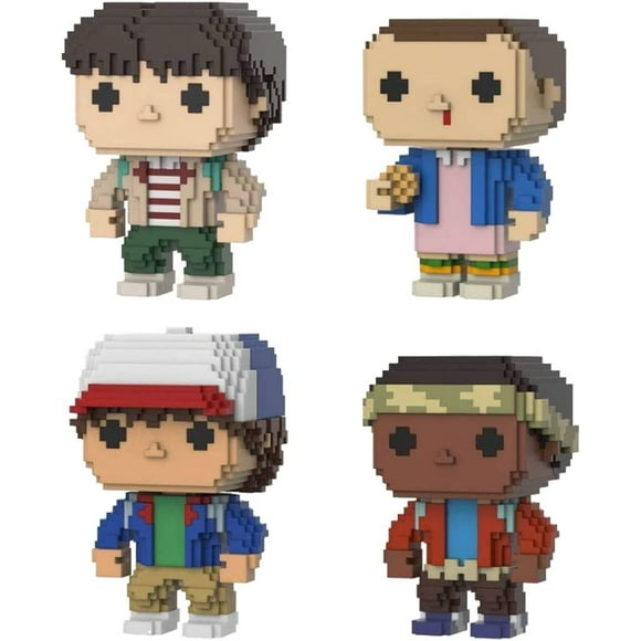 Funko POP! 8 Bit: Stranger Things 4pk