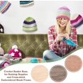 thumbnail image 6 of 3 Colors Wooden Basket Bottoms for Knitting 7.8" Round Crochet Basket Base Large Natural Blank Wood Bottom Base Shaper for DIY Basket Weaving Craft Home Decor 8mm Hole, 6 of 7