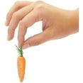 thumbnail image 3 of 100 Pack Artificial Carrots Fake Carrots Sparkling Foam Baby Carrots - Great for Easter Craft DIY, Home Decor, Kitchen Decor, Party Decoration, Open Houses, Toy, 3 x 0.5 x 0.5 inches, 3 of 7