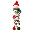 thumbnail image 2 of All‑inclusive DIY Crochet Kit for Multi Snowman Spiral Ornament Handcraft Supplies for Crafting Unique Christmas Tree Hanging Decor (C), 2 of 7