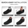 thumbnail image 6 of Bread Elastic Shoelaces, No Tie Stretch Shoelaces for Easy Slip-on, Sonic Blue, 63", 6 of 9