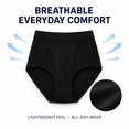 thumbnail image 4 of Women’s 5‑Pack High Waisted Briefs, Full Coverage Stretch Breathable Everyday Comfort, 4 of 8