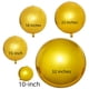 thumbnail image 2 of Globo de película de aluminio, globo redondo 4D, decoración para bodas, fiestas de cumpleaños, globo de papel de aluminio, 2 of 6