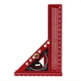 thumbnail image 6 of Triangle Ruler Measuring Ruler Aluminum Scale Marking For Precise Woodworking, 6 of 8