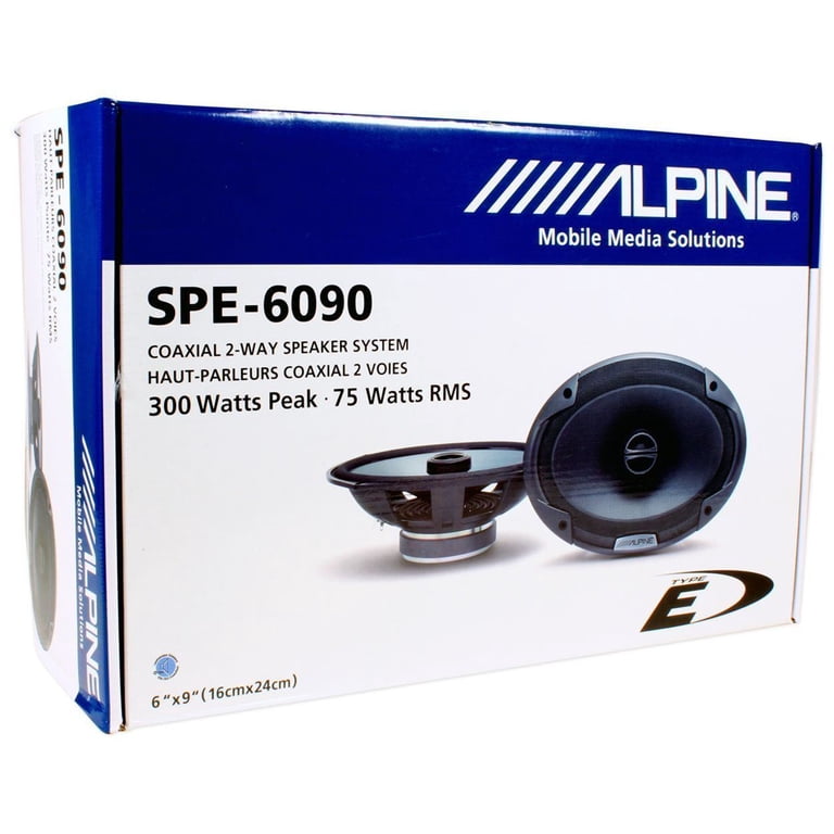 2) alpine spe-6090 6