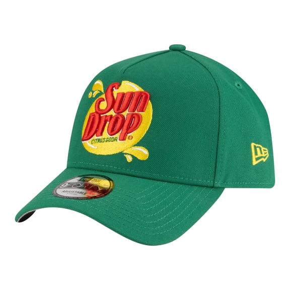 Men's New Era Green NASCAR Dale Earnhardt Jr. Sun Drop 9FORTY A-Frame Adjustable Hat