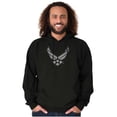 thumbnail image 5 of US Air Force Pilot Symbol USAF Hoodie Sweatshirt Women Men Brisco Brands S, 5 of 6