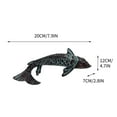 thumbnail image 5 of Konghyp Ceramic Koi Fish Set: Exquisite Garden Decor Featuring Lifelike Resin Carps, Perfect For Beautifying Your Courtyard Or Garden Space., 5 of 5