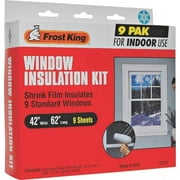 Thermwell Products Window Kit Indoor 42"x62" 162 Sqft V73/9H
