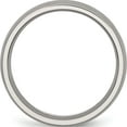 thumbnail image 2 of Titanium Satin 6mm Grooved Band (Size 10) Made In China tb164-10, 2 of 5