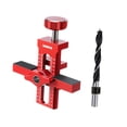 thumbnail image 4 of Gabinete Hardware Jig Herramienta Instalación de herramientas Puerta de gabinete Fácil uso rápido con brazo de soporte y abrazadera para la estantería con 1 taladro, 4 of 8