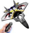 thumbnail image 2 of Avión de control remoto V17 para niños, avión de combate planeador de espuma, juguetes para niños, regalo de cumpleaños y Navidad, 2022, 2 of 4