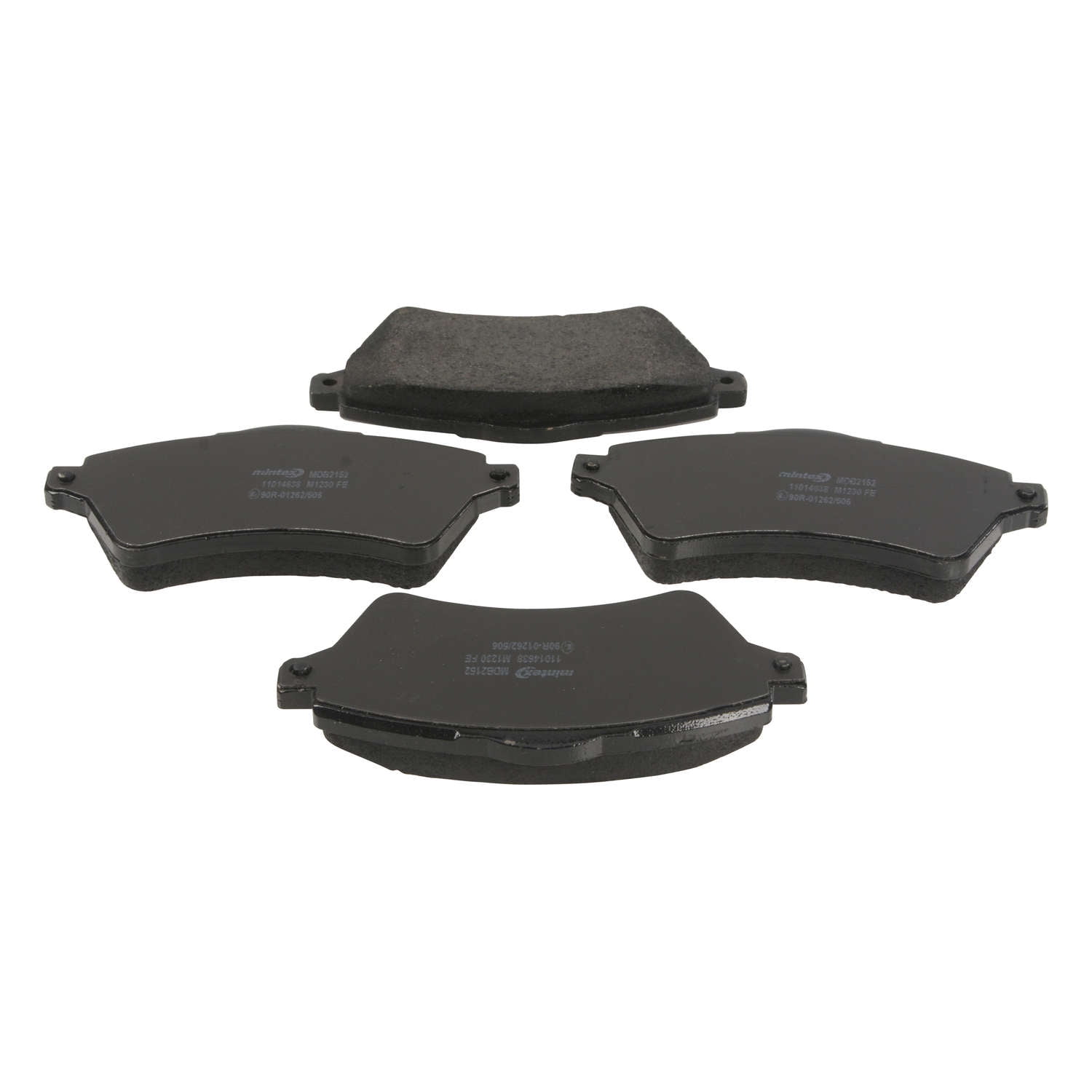 Mintex Oe Formulated Brake Pad Set, W/ Shims