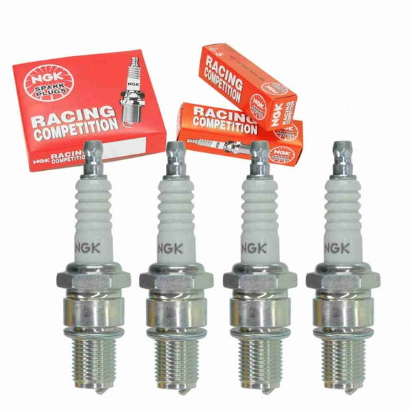 4 pc NGK 5962 Racing Spark Plugs for AR2592 AR50 N59DR Ignition Wire Secondary