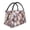 Sea Shells, variant on Vsdgher Rose Red Glitter Print Insulated Reusable Bags with Sturdy Zipper and Handles, Foldable Totes for Hot or Cold Food Bring or Delivery