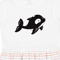 thumbnail image 4 of Inktastic Cute Baby Orca Girls Toddler Dress, 4 of 5