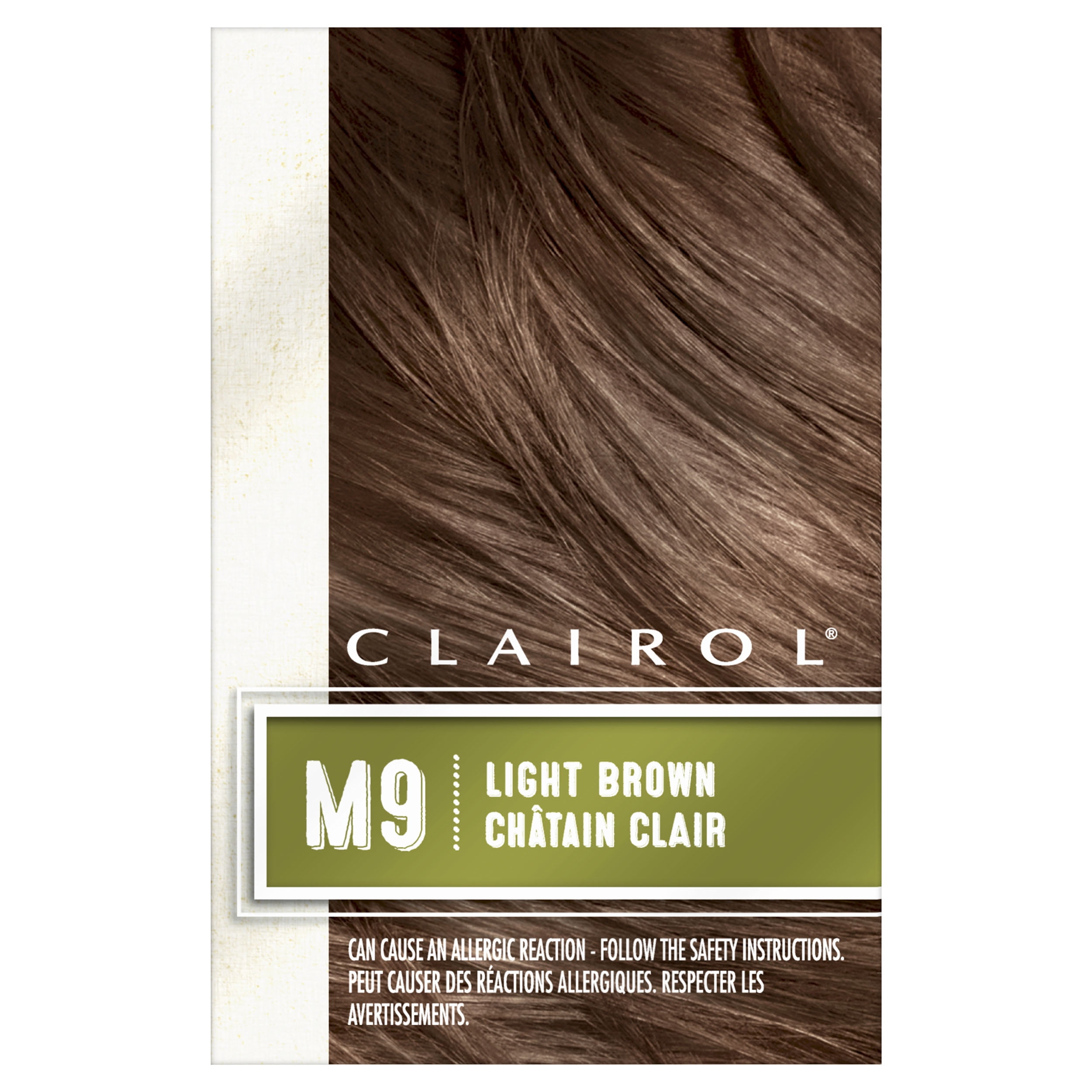 Clairol Natural Instincts for Men Hair Dye Demi-Permanent Hair Color Creme, M9 Light Brown
