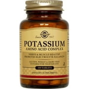 Solgar Potassium Amino Acid Complex Tablets, 100 Ct