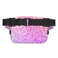 thumbnail image 2 of Hirioo Colorful Glitters for Double Layer Waist Bag Adjustable Fanny Pack For Travel Running Hiking, 2 of 9