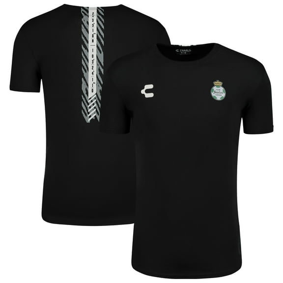 Men's Charly  Black Santos Laguna  2024/25 T-Shirt