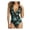 Green, variant on EGNMCR Womens Swimsuits Women's New Fashion Splicing Swimsuit Casual Bikini Piece Swimsuit