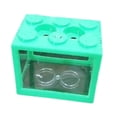 thumbnail image 3 of Acuario Mini pecera perfecl bloques de construcción decorativa verde, 3 of 7